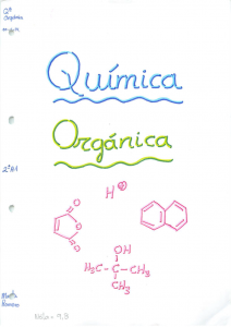 ORGÁNICA I y II