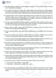 Problemas de REDOX 2